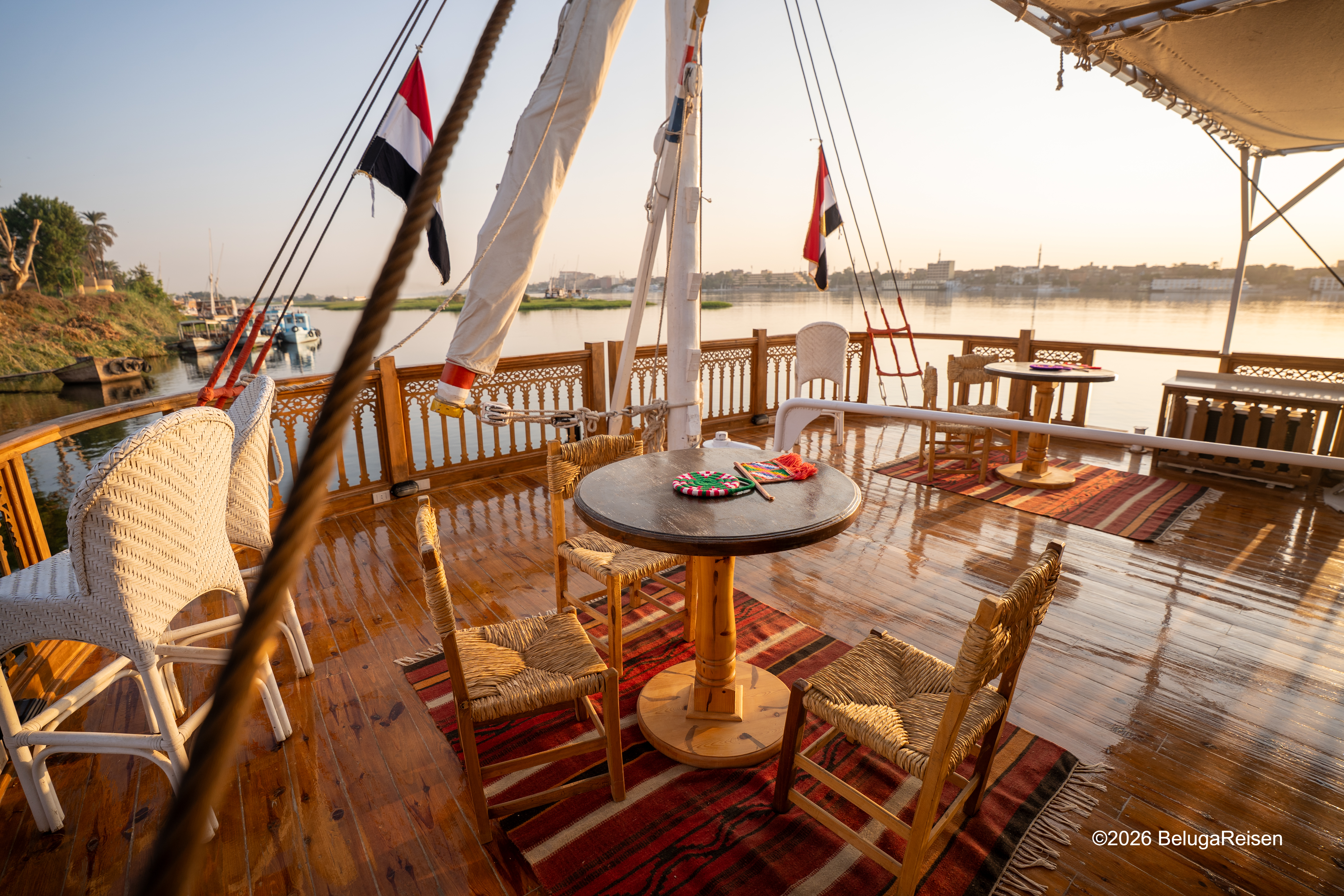 8. A Special Dahabeya — Totality on the Nile